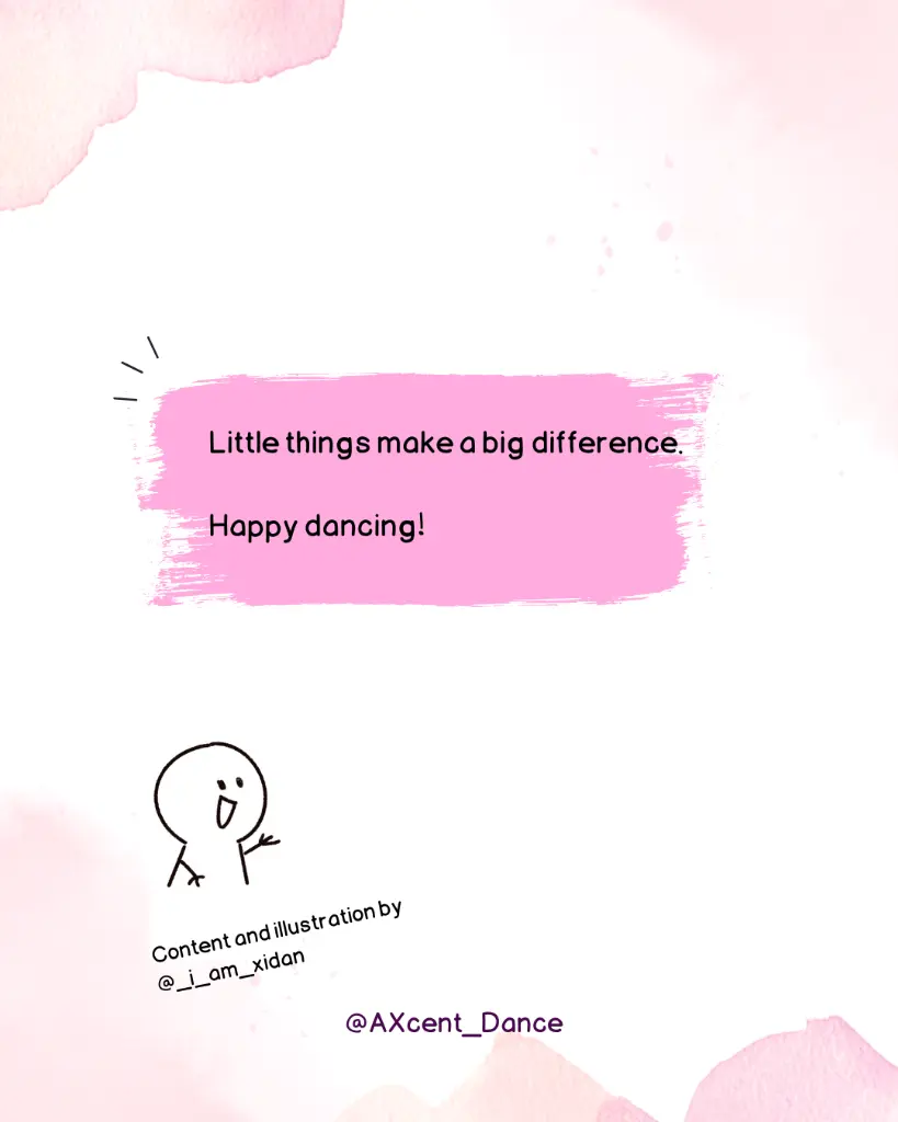 Little things make a big difference