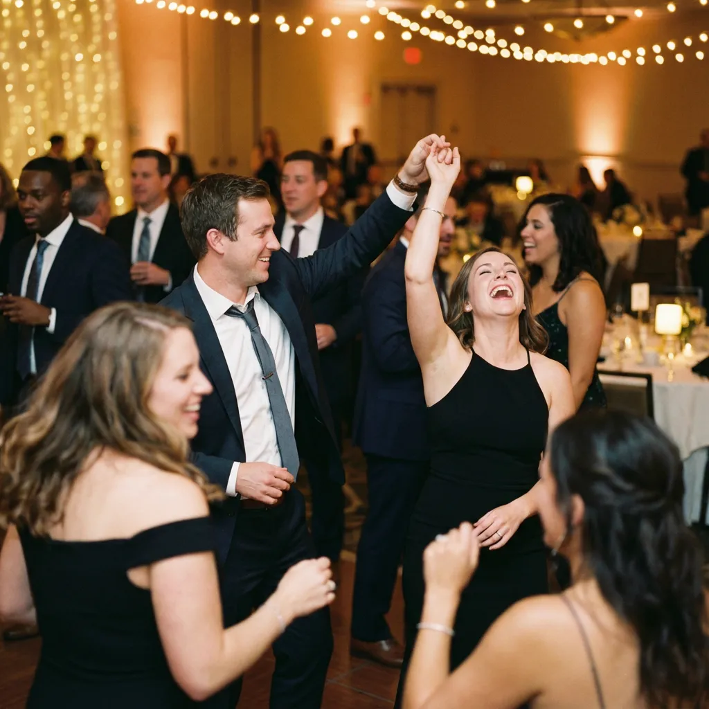 Company Party Dancing